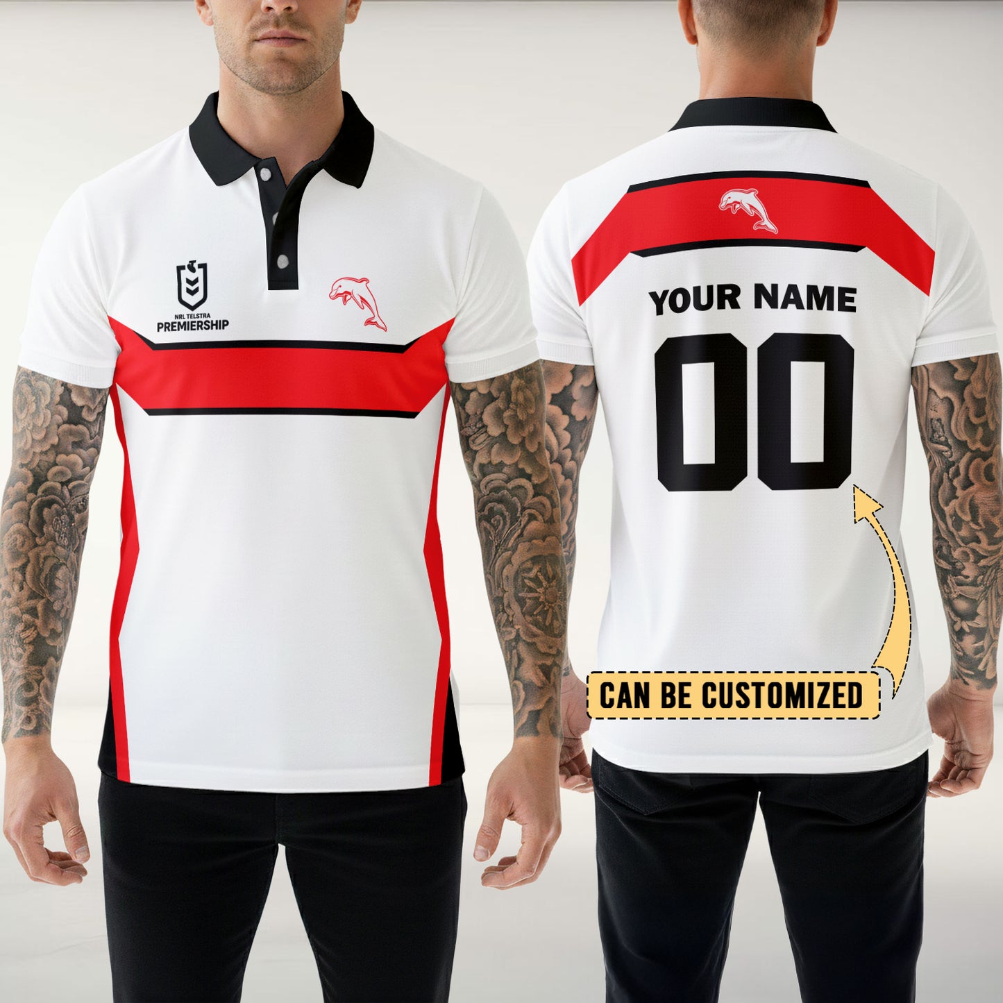 DOL Personalized Custom Polo Shirt 4