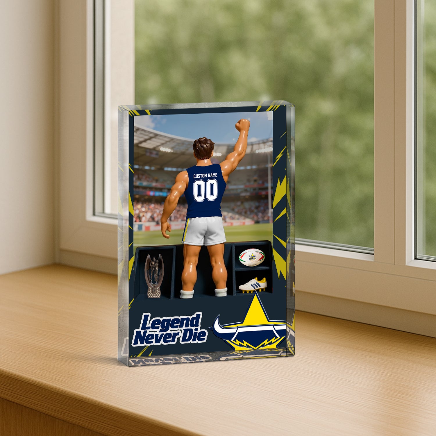 NQL Personalized Custom Sports Acrylic Block Plaque 2