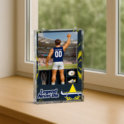 NQL Personalized Custom Sports Acrylic Block Plaque 2