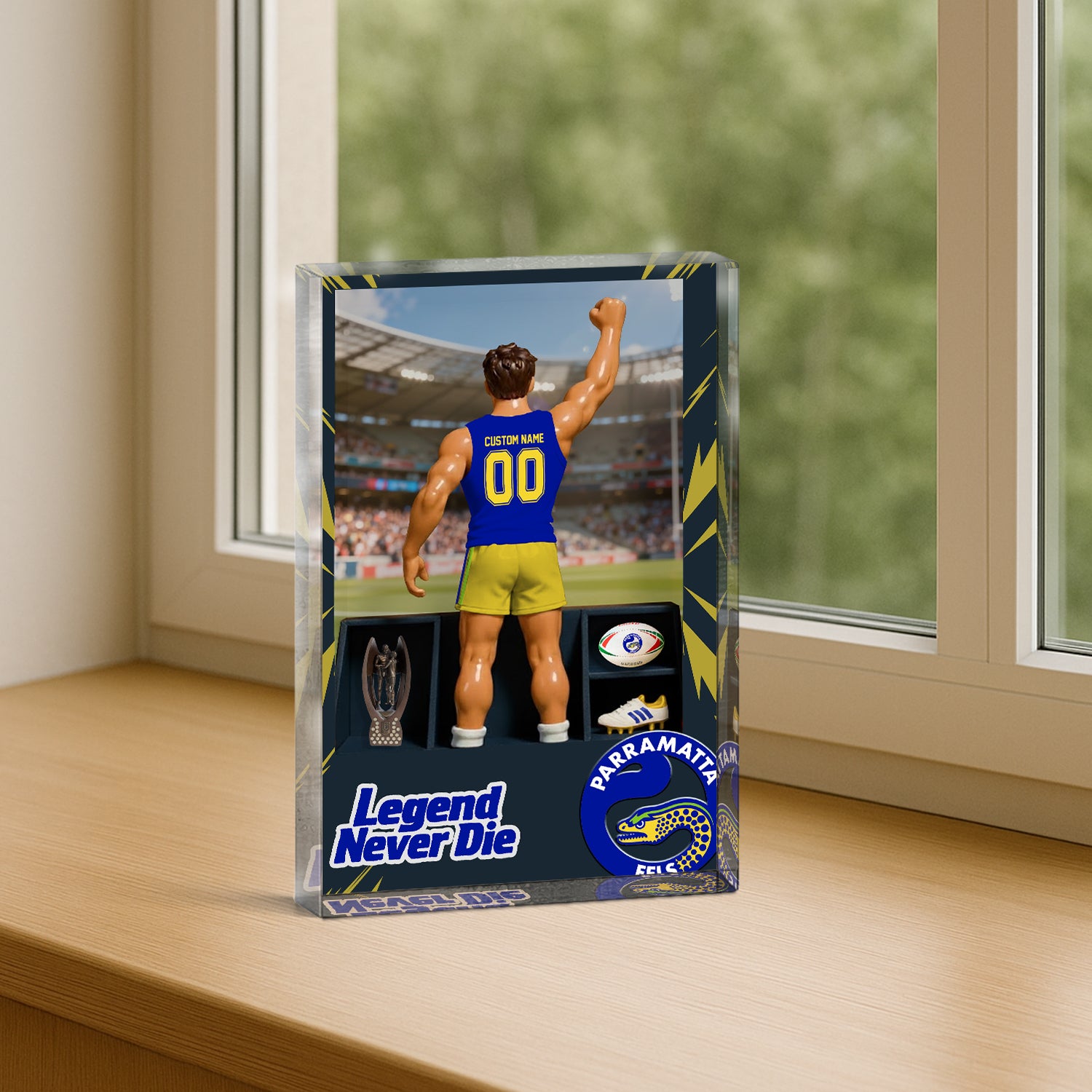 PAR Personalized Custom Sports Acrylic Block Plaque 2