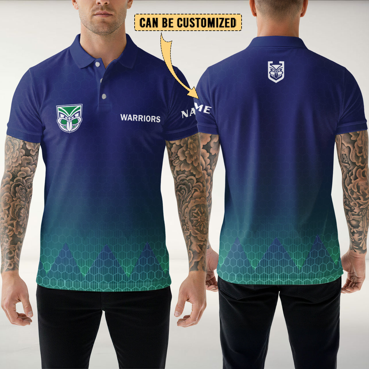 NZL Personalized Custom Polo Shirt 15