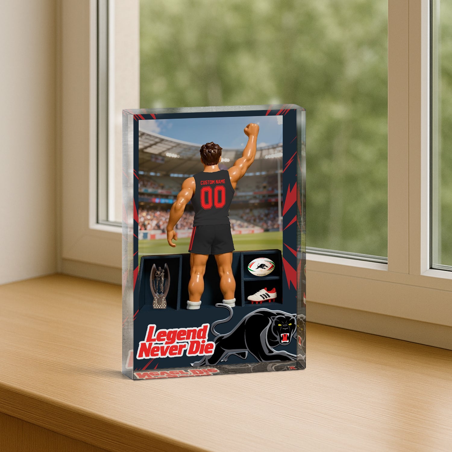 PEN Personalized Custom Sports Acrylic Block Plaque 2