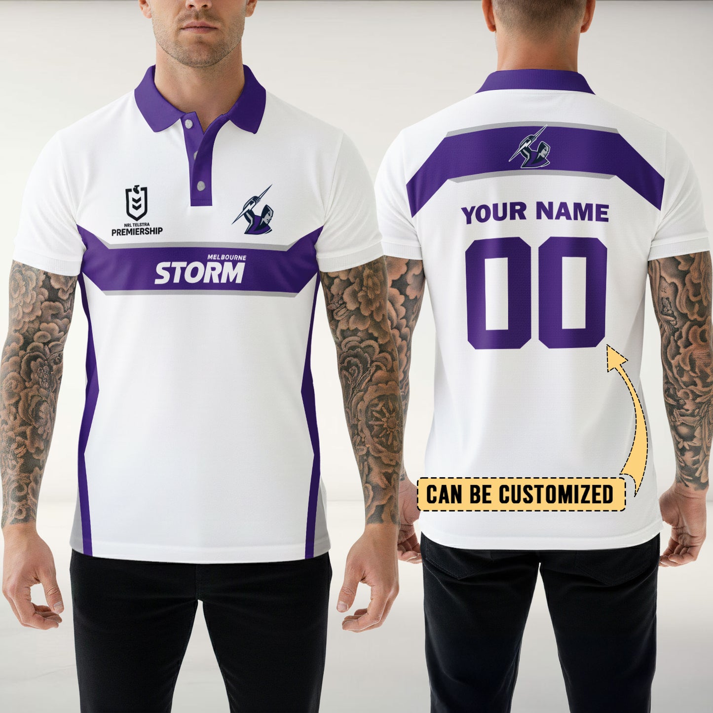 MEL Personalized Custom Polo Shirt 4