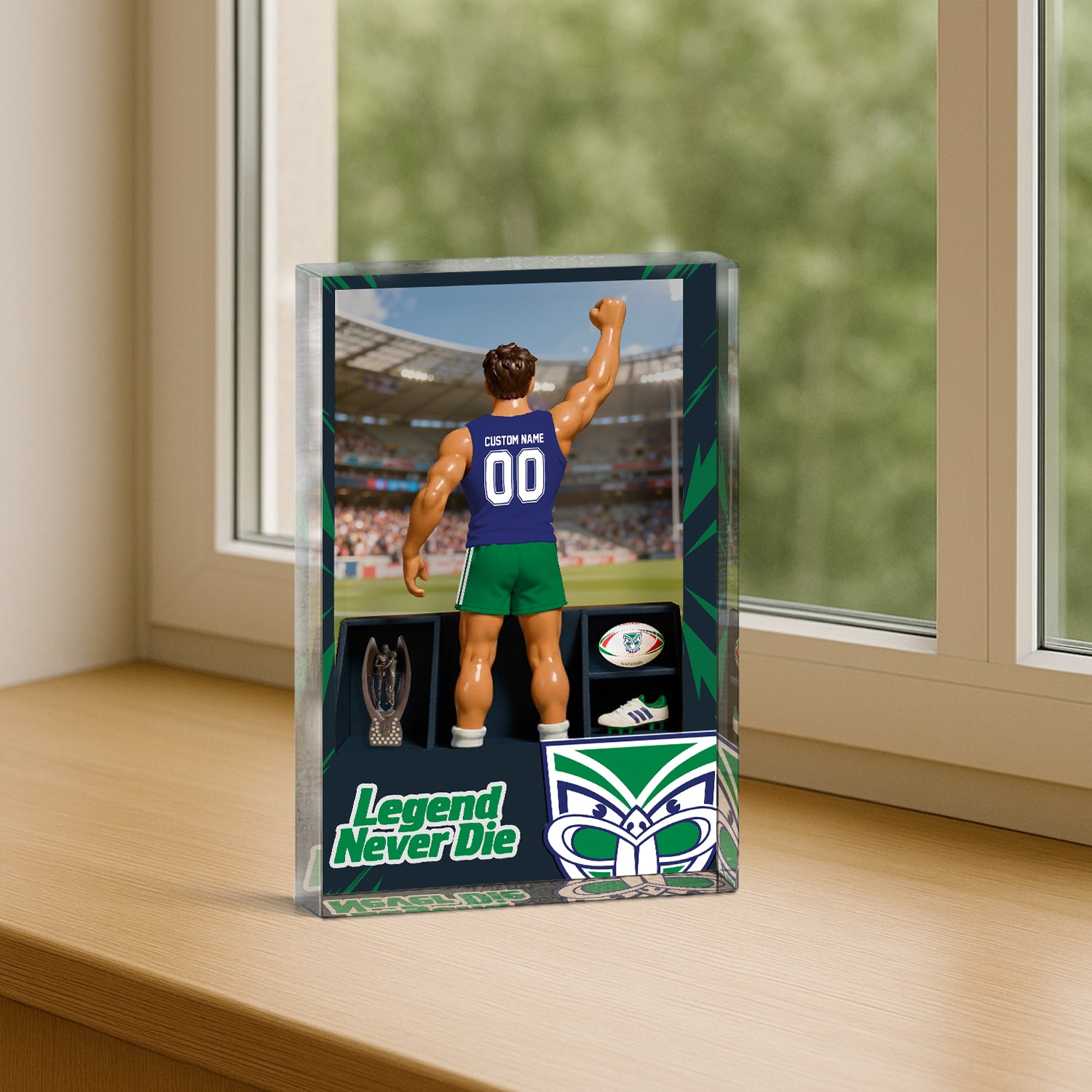 NZL Personalized Custom Sports Acrylic Block Plaque 2