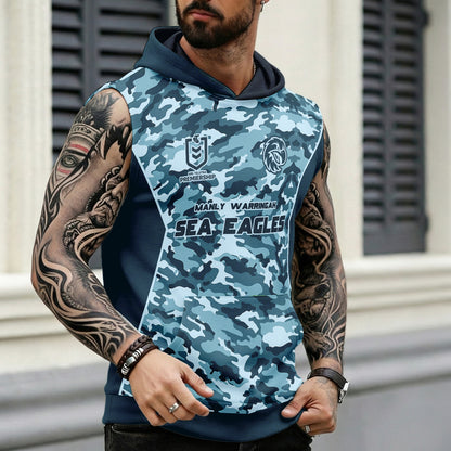 MAN Personalized Custom Hooded Tank Top 6