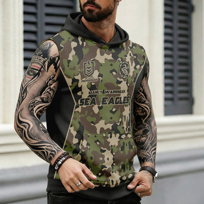 MAN Personalized Custom Hooded Tank Top 6