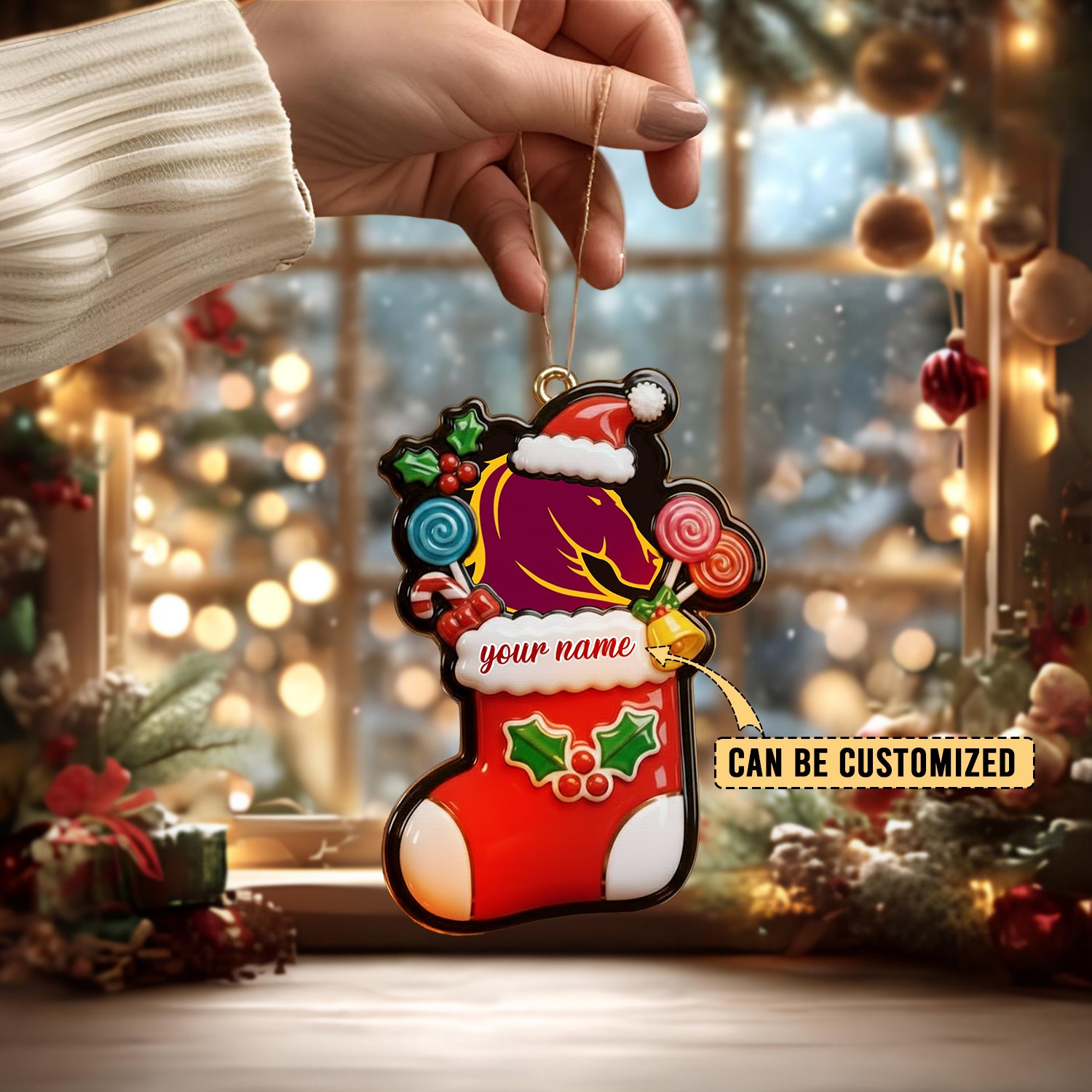 BRI Personalized Custom Acrylic Ornament 7