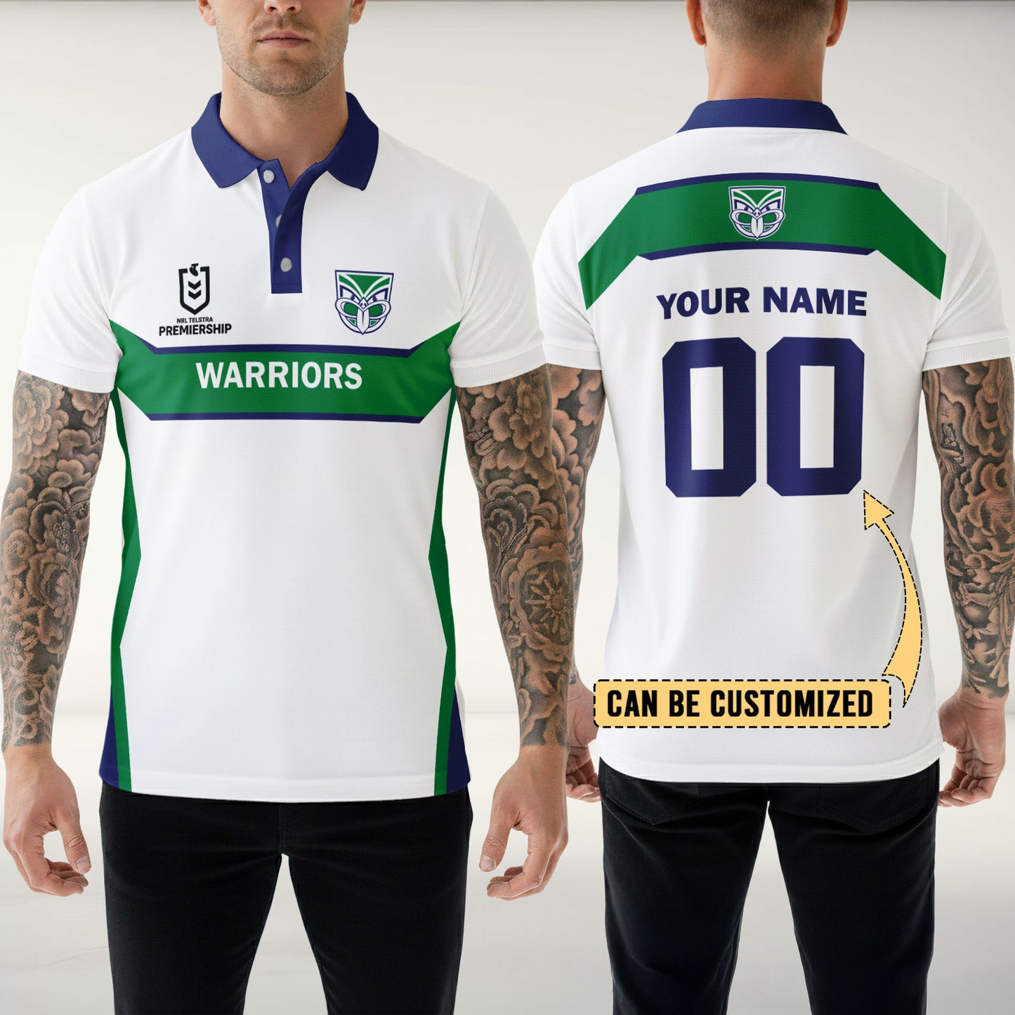 NZL Personalized Custom Polo Shirt 4