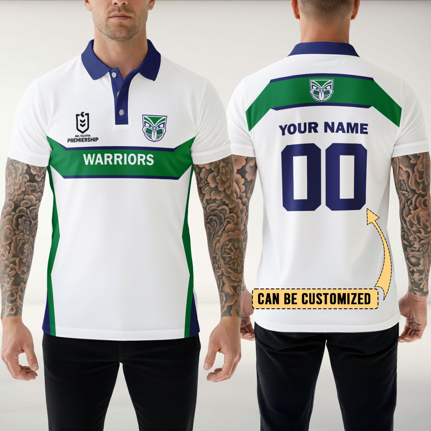 NZL Personalized Custom Polo Shirt 4