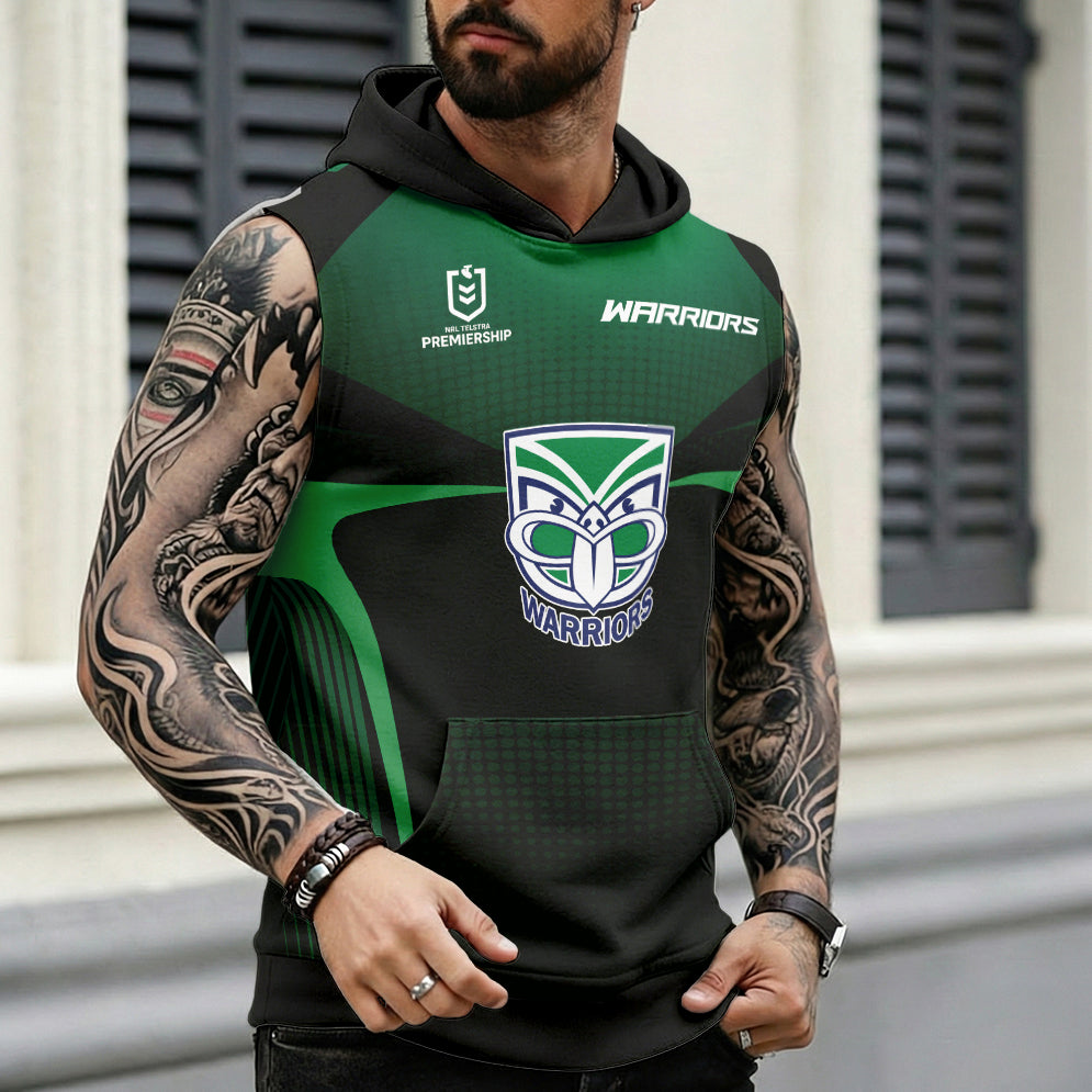 NZL Personalized Custom Hooded Tank Top 7