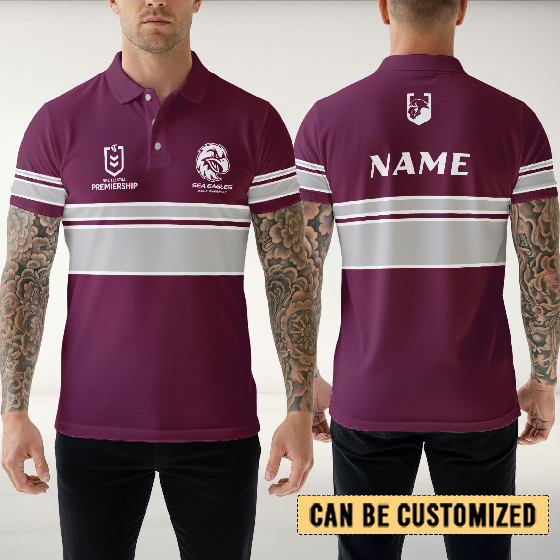 MAN Personalized Custom Polo Shirt 16