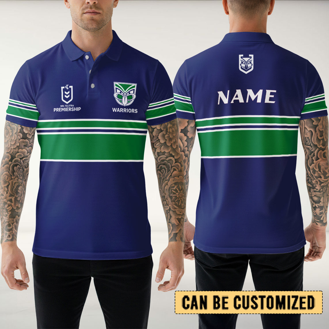 NZL Personalized Custom Polo Shirt 16