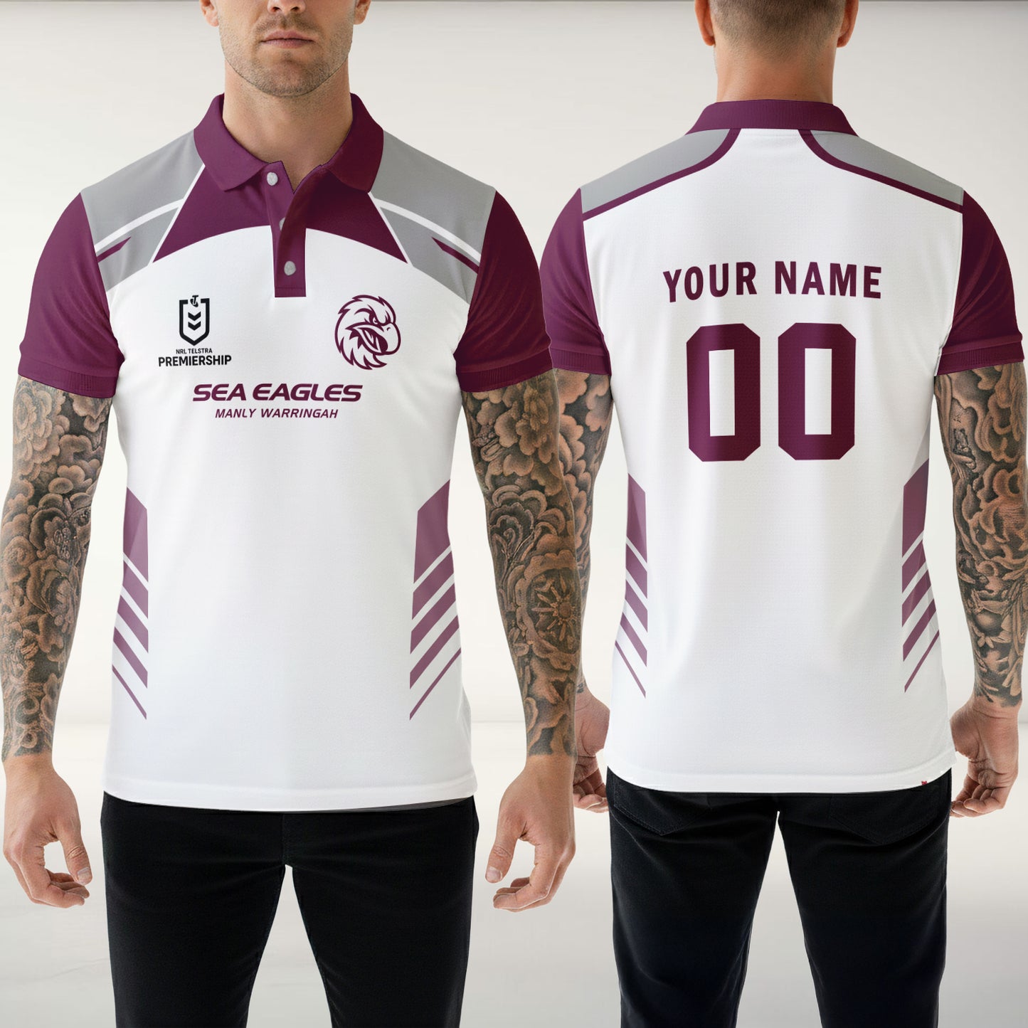 MAN Personalized Custom Polo Shirt 5