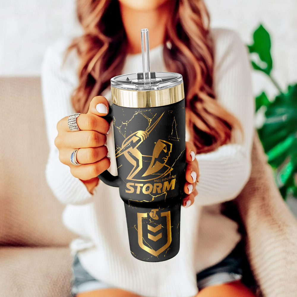 MEL Personalized Custom 40oz 30oz Stainless Steel Tumbler With Handle 4