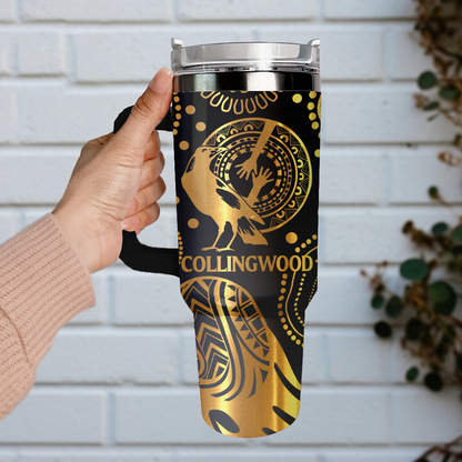 COL Personalized Custom 40oz 30oz Stainless Steel Tumbler With Handle