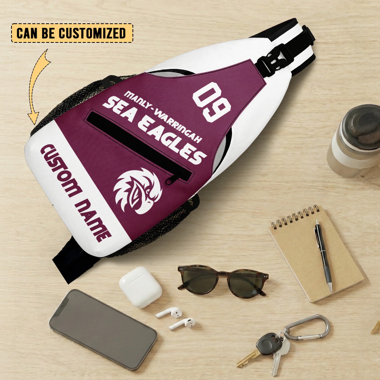 MAN Personalized Custom Sling Bags 2