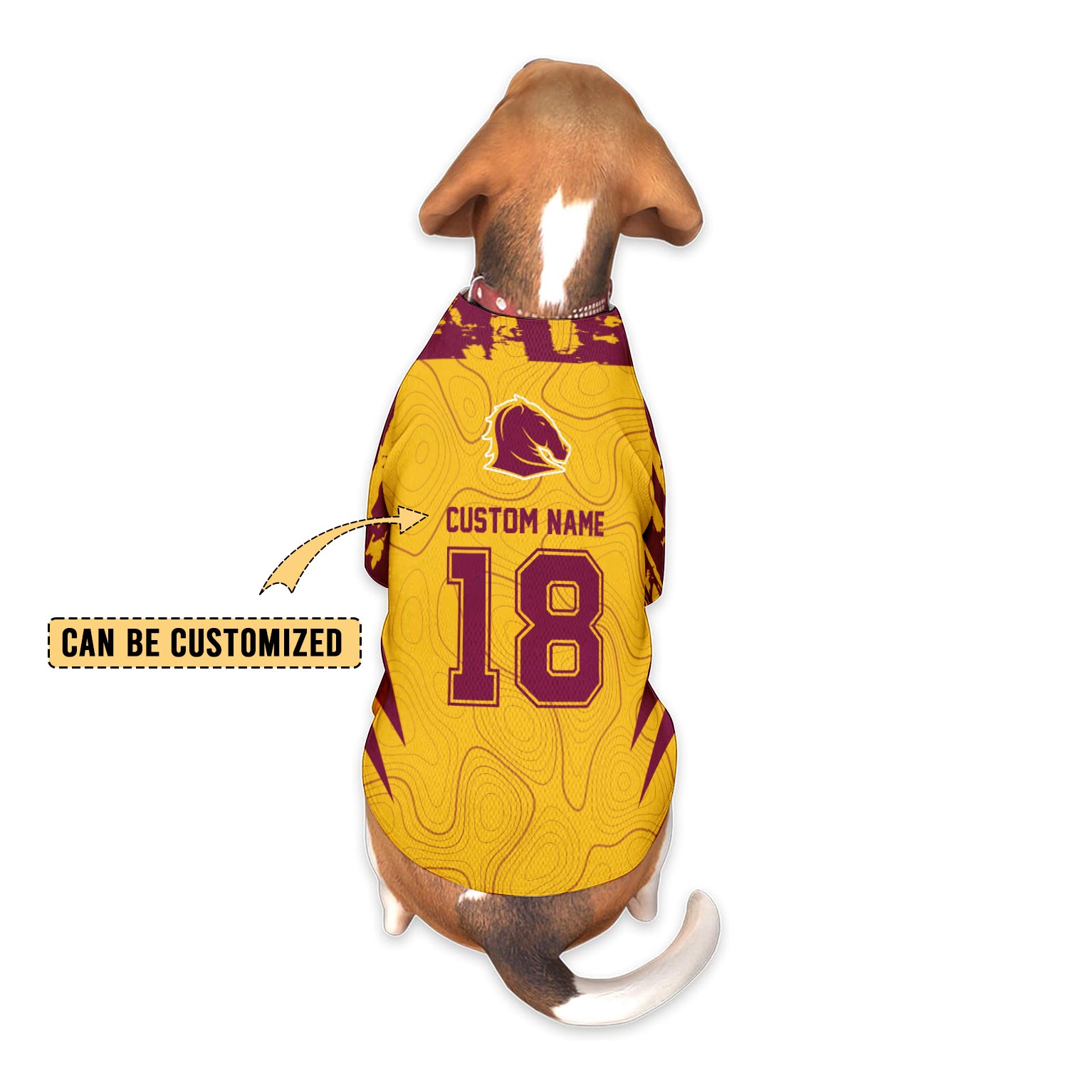 BRI Personalized Custom Pet Baseball Jersey 4