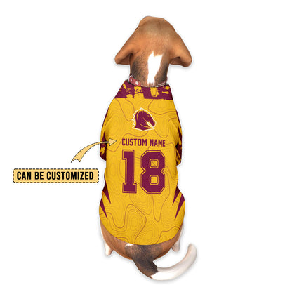 BRI Personalized Custom Pet Baseball Jersey 4