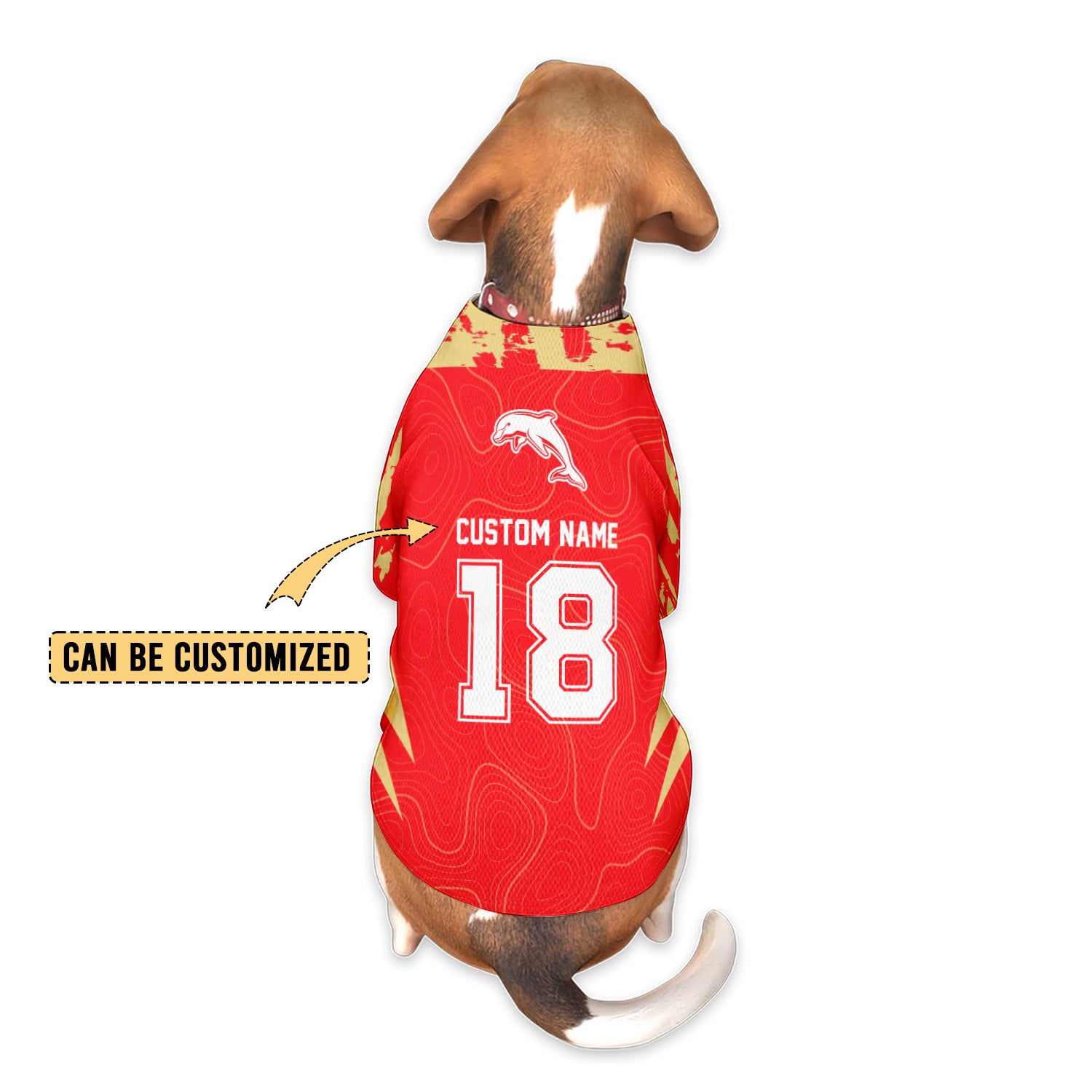 DOL Personalized Custom Pet Baseball Jersey 4