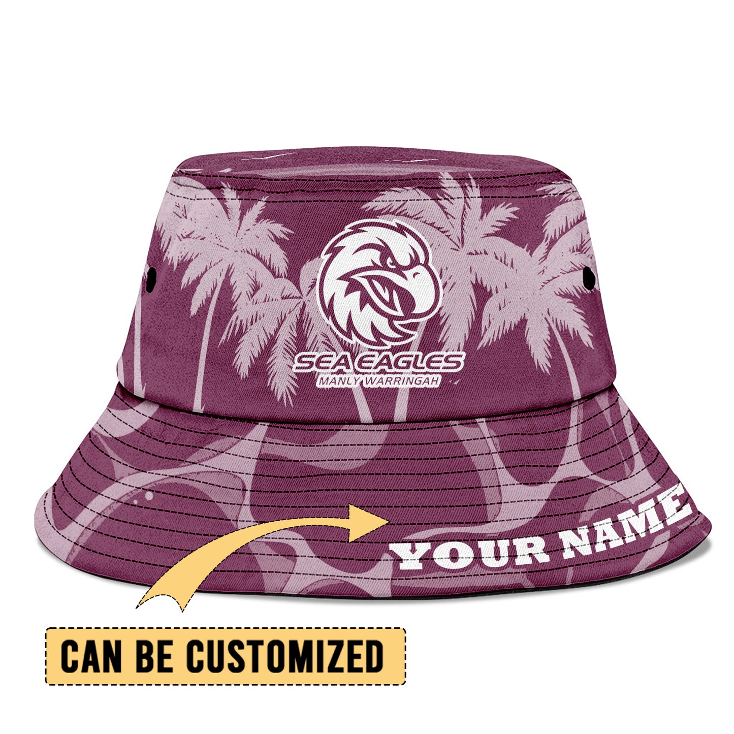 MAN Personalized Custom Bucket Hat