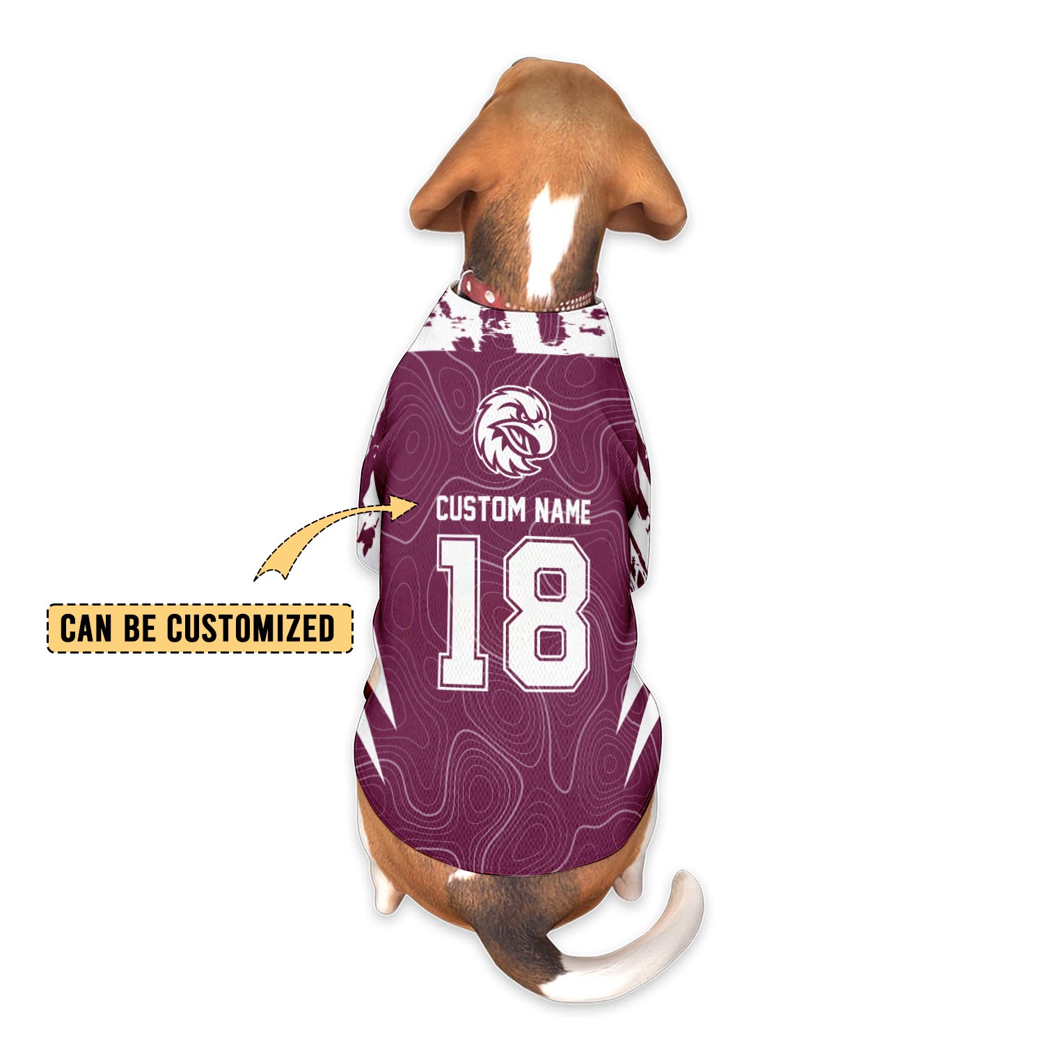 MAN Personalized Custom Pet Baseball Jersey 6
