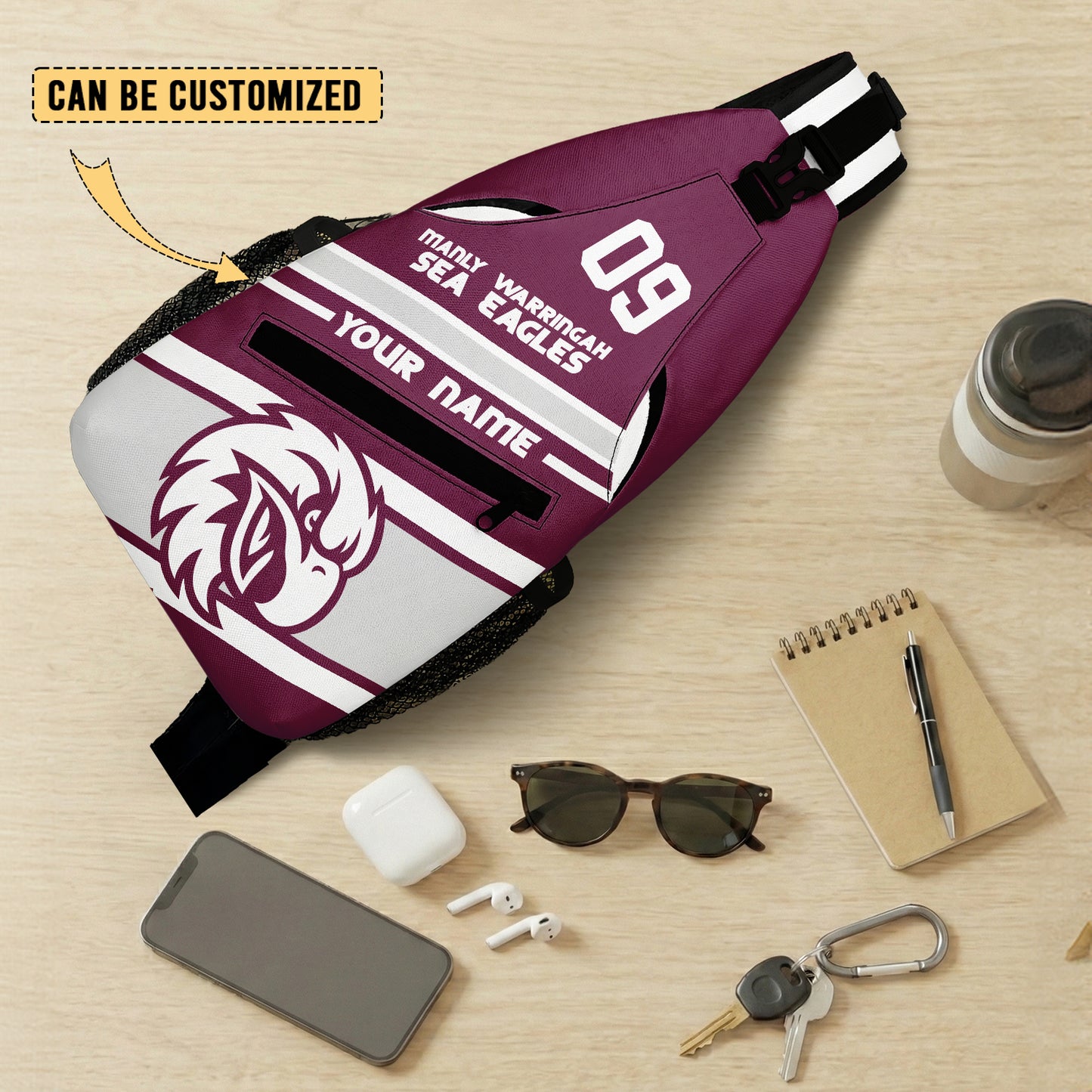 MAN Personalized Custom Sling Bags 3