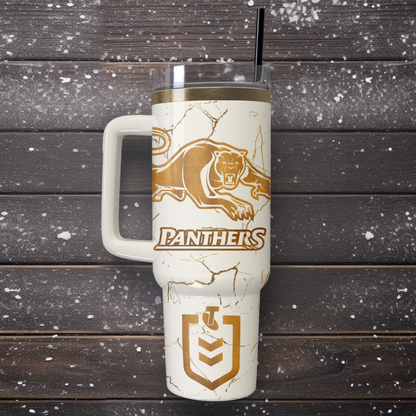 PEN Personalized Custom 40oz 30oz Stainless Steel Tumbler With Handle 4