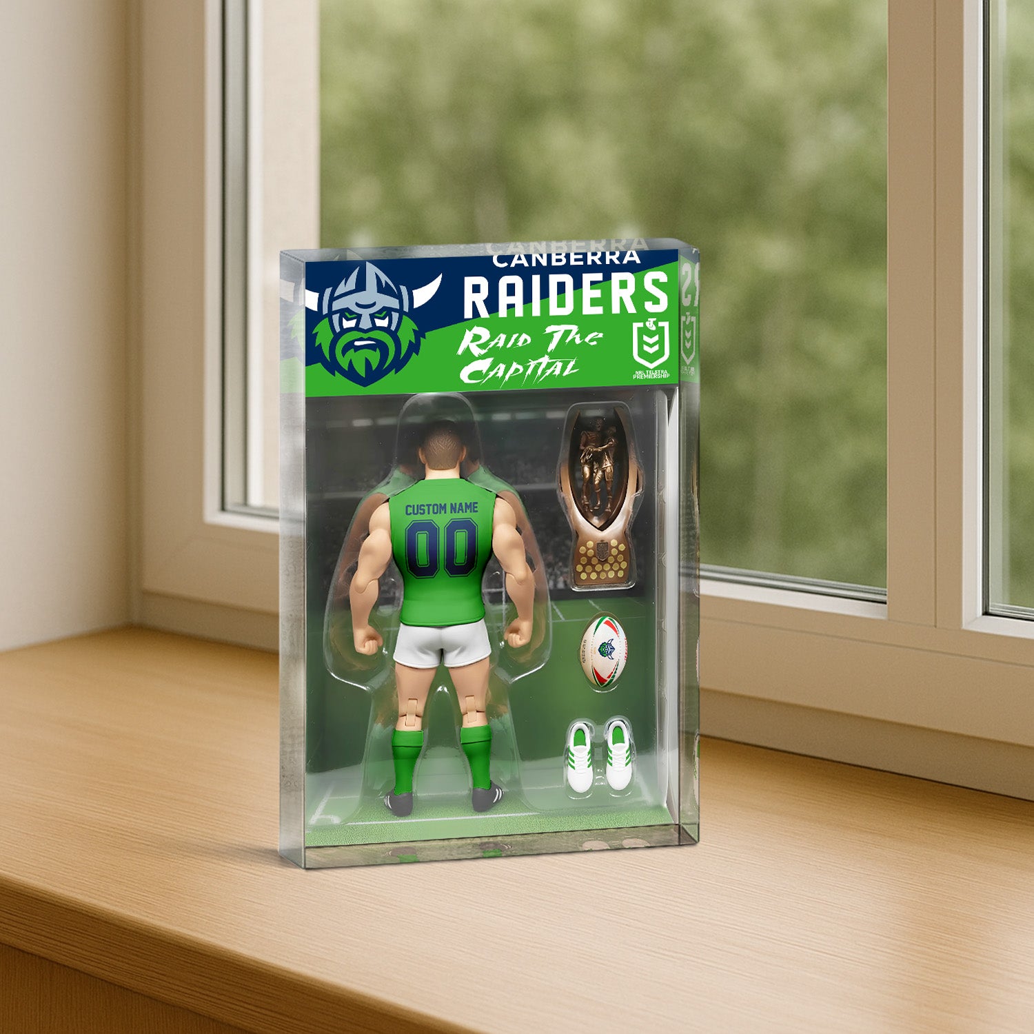 CAN Personalized Custom Sports Acrylic Block Plaque