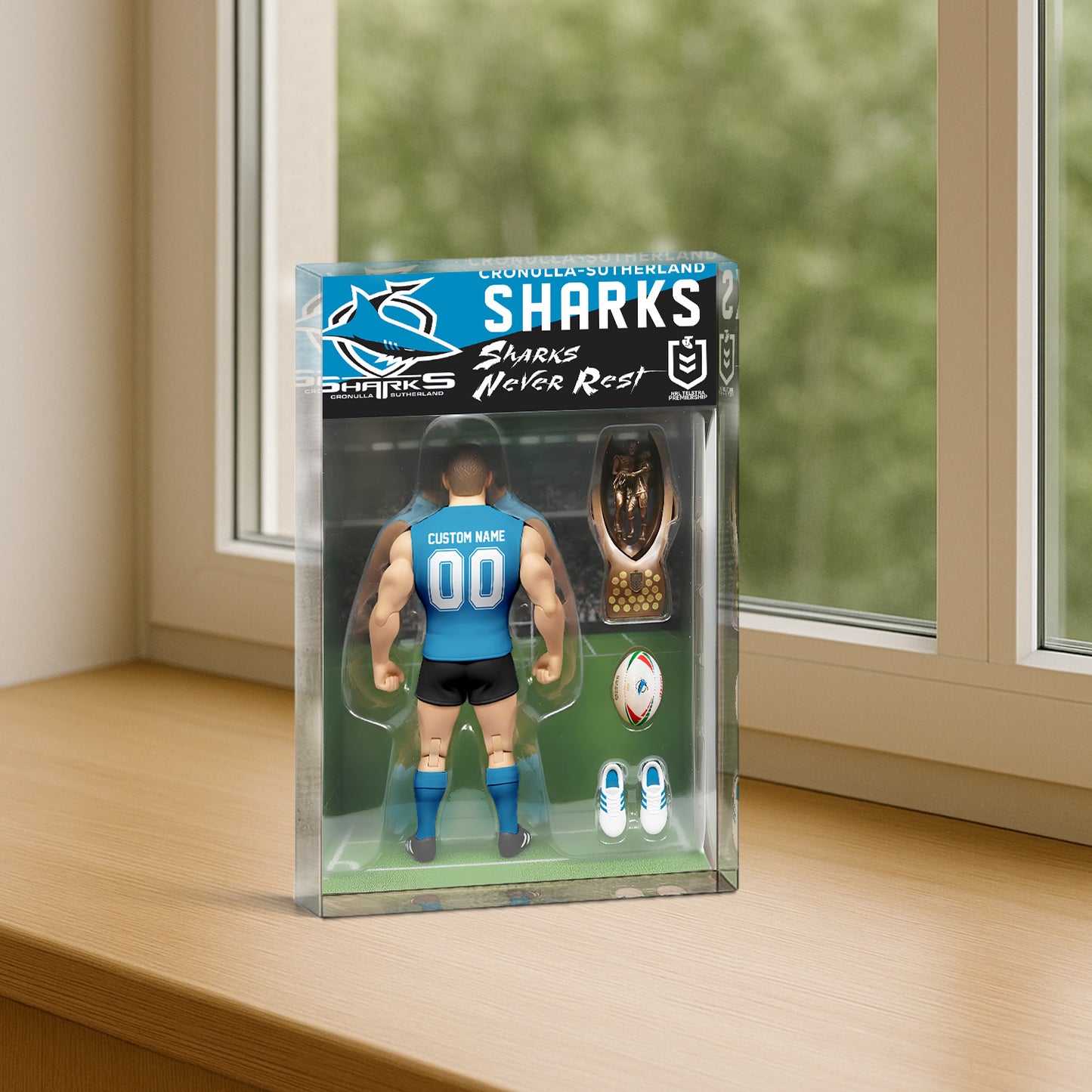 CRO Personalized Custom Sports Acrylic Block Plaque