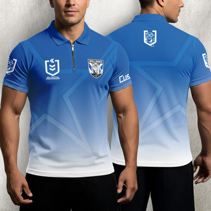 CBY Personalized Custom Zip Polo Shirt