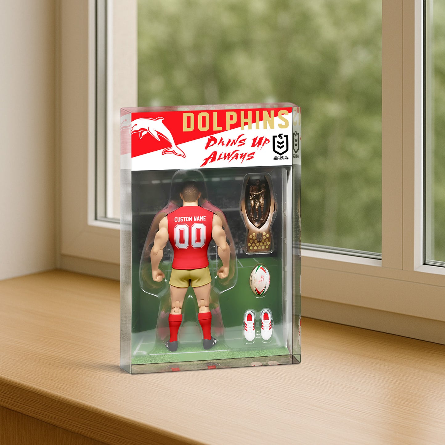 DOL Personalized Custom Sports Acrylic Block Plaque
