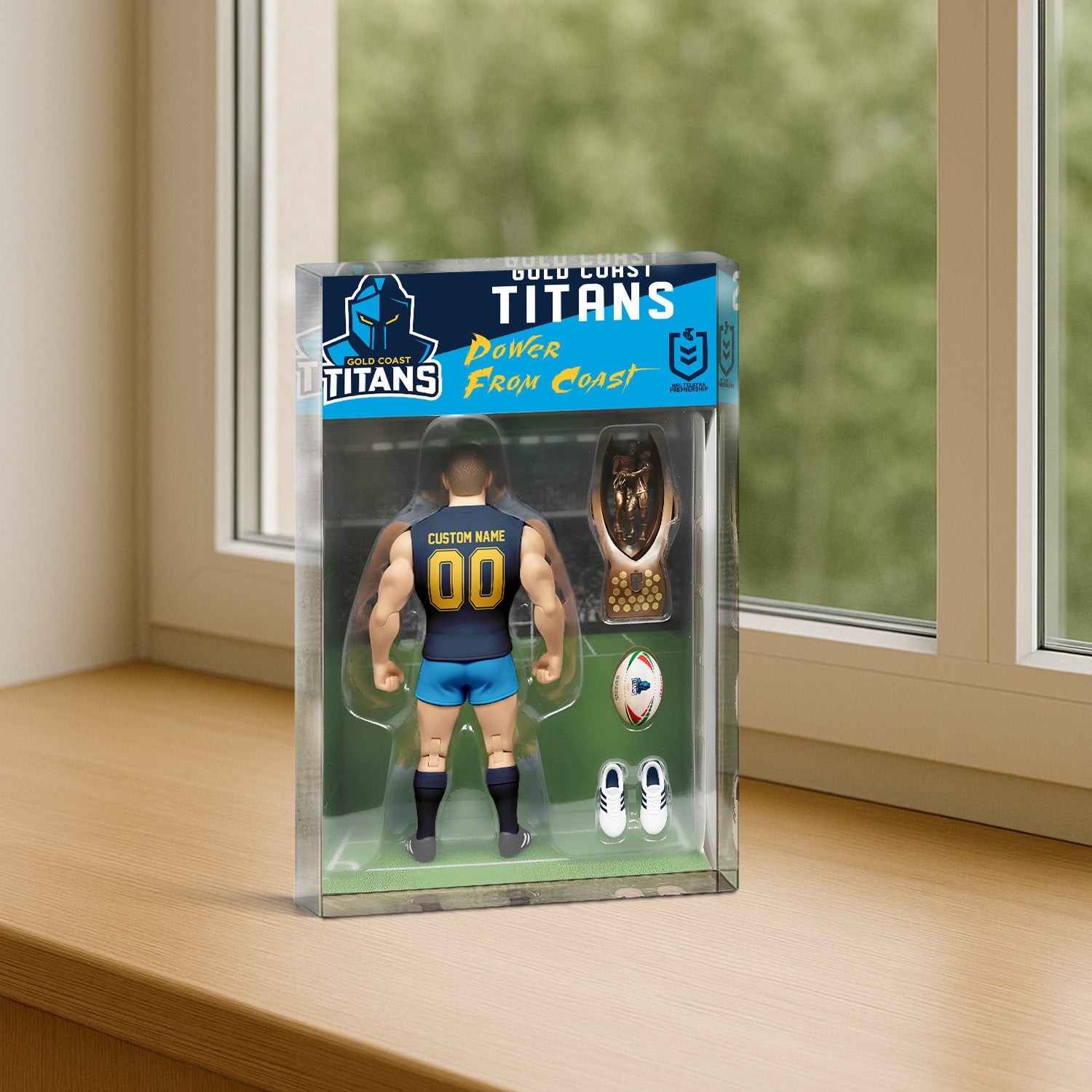 GLD Personalized Custom Sports Acrylic Block Plaque