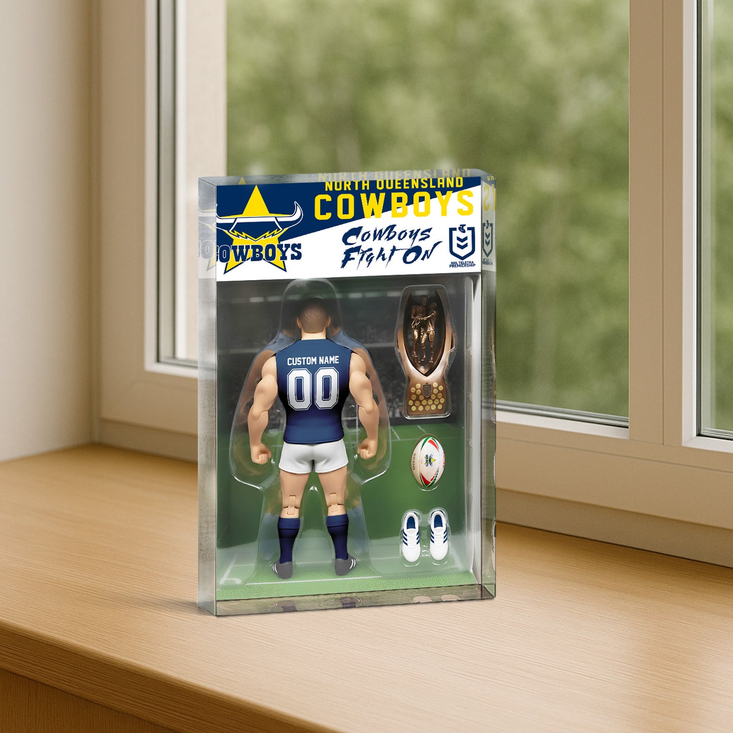 NQL Personalized Custom Sports Acrylic Block Plaque