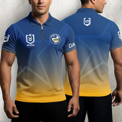 PAR Personalized Custom Zip Polo Shirt