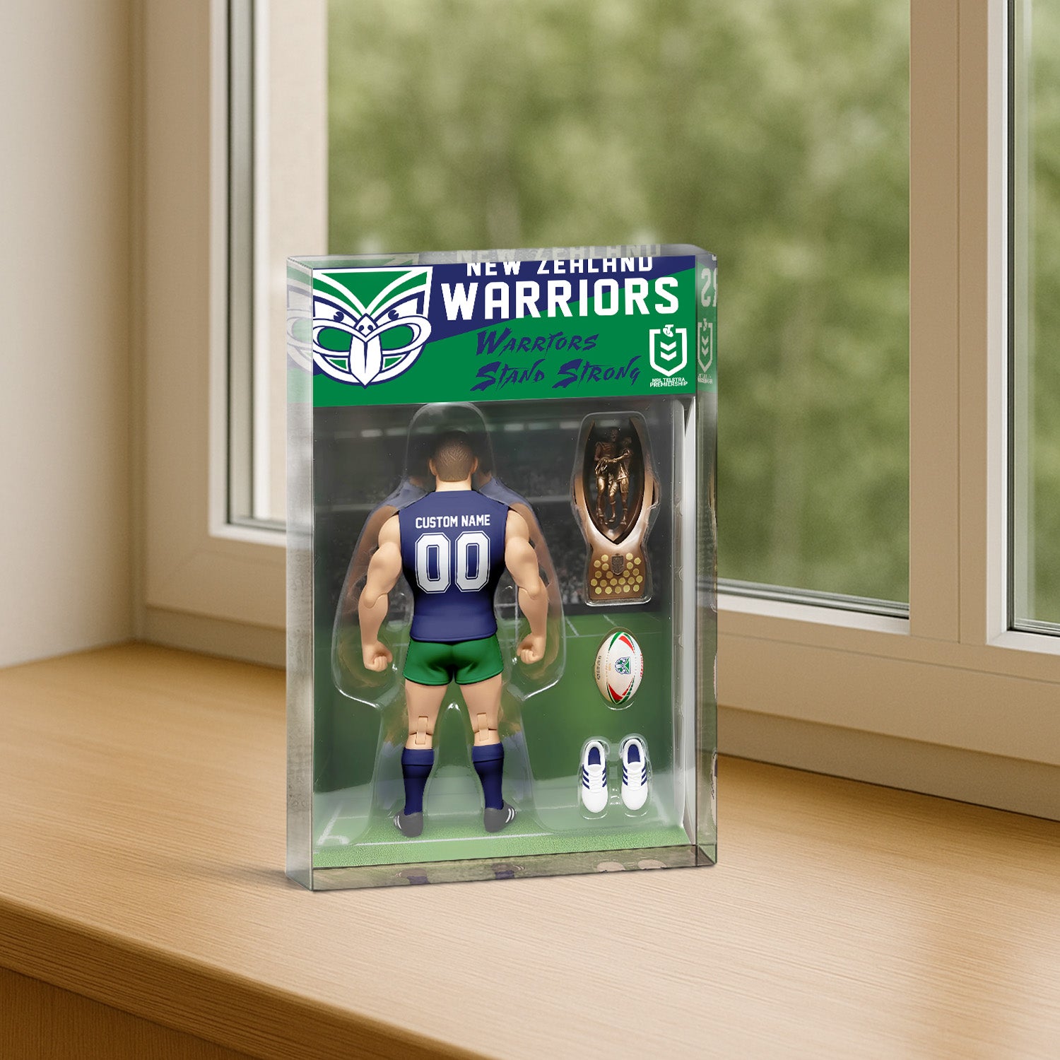 NZL Personalized Custom Sports Acrylic Block Plaque