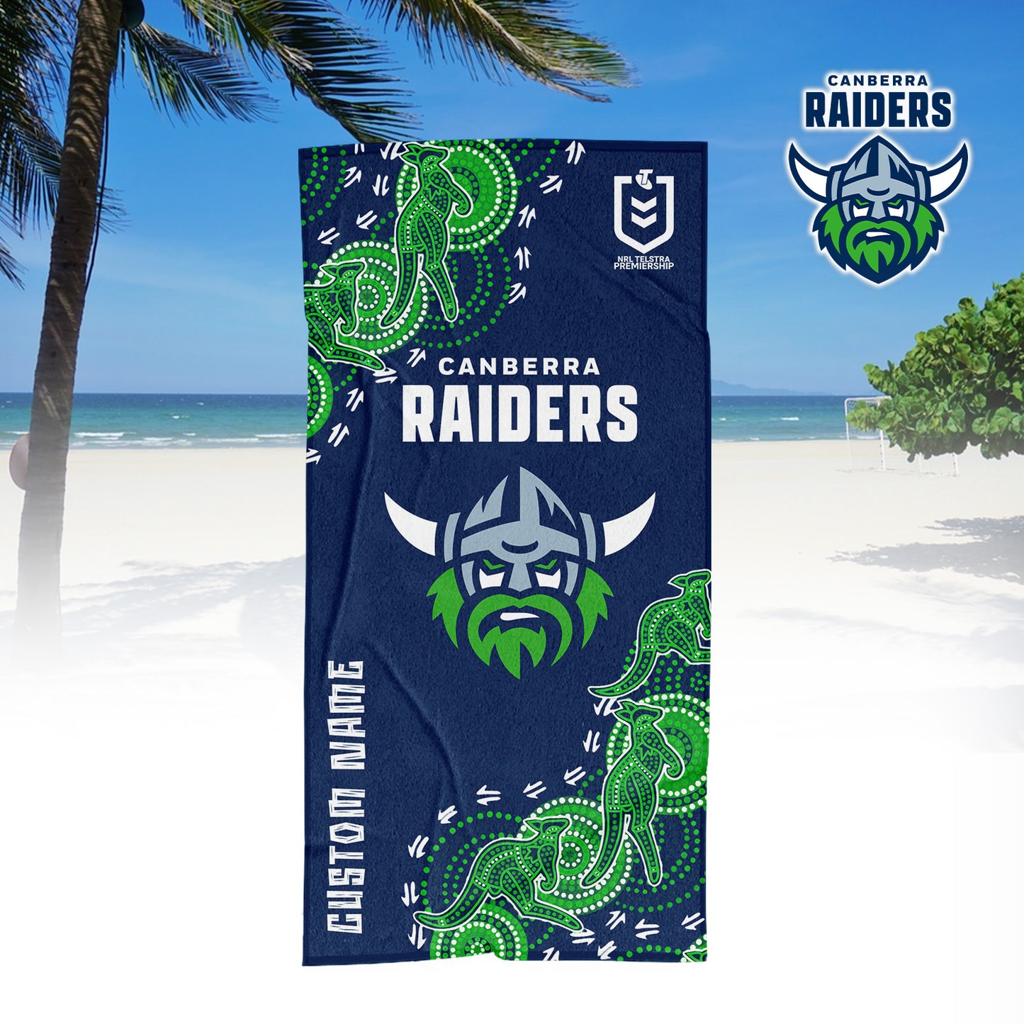 CAN Personalized Custom Pool Travel Beach and Bath Towels 10