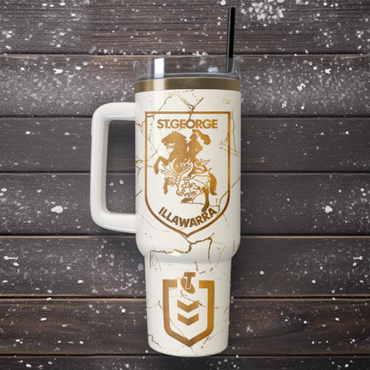 STG Personalized Custom 40oz 30oz Stainless Steel Tumbler With Handle 4