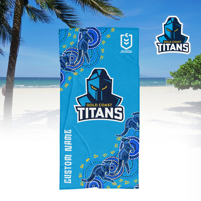 GLD Personalized Custom Pool Travel Beach and Bath Towels 10