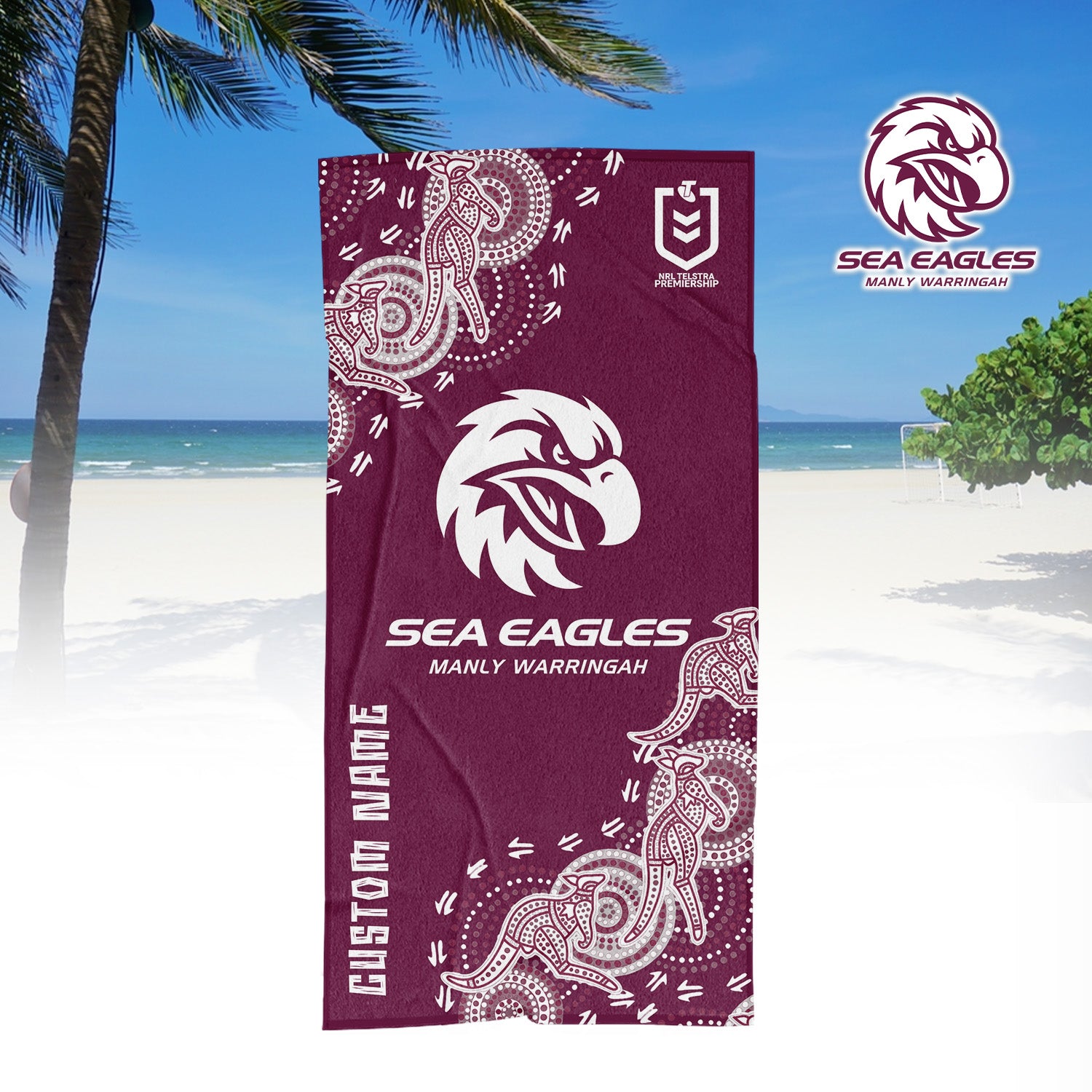 MAN Personalized Custom Pool Travel Beach and Bath Towels 10