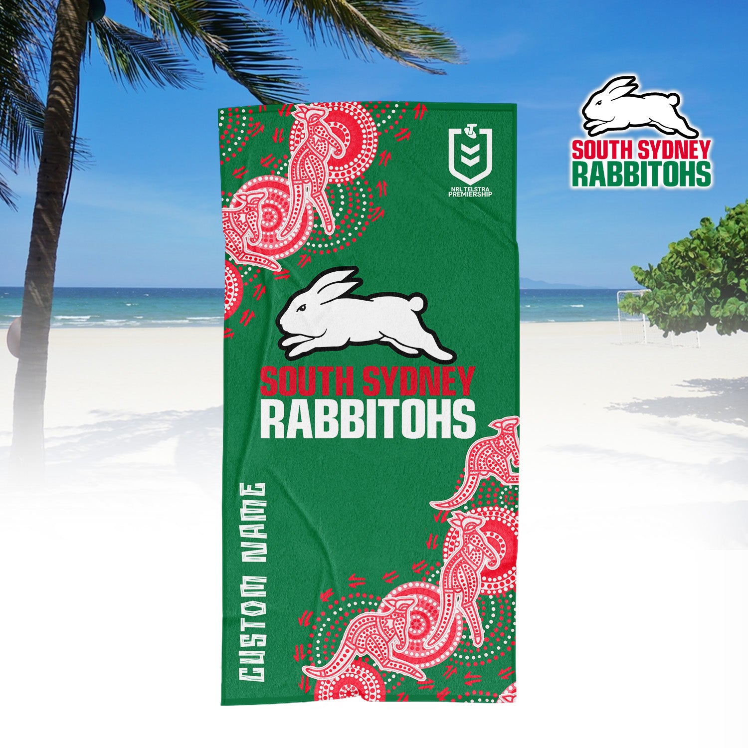 SOU Personalized Custom Pool Travel Beach and Bath Towels 10