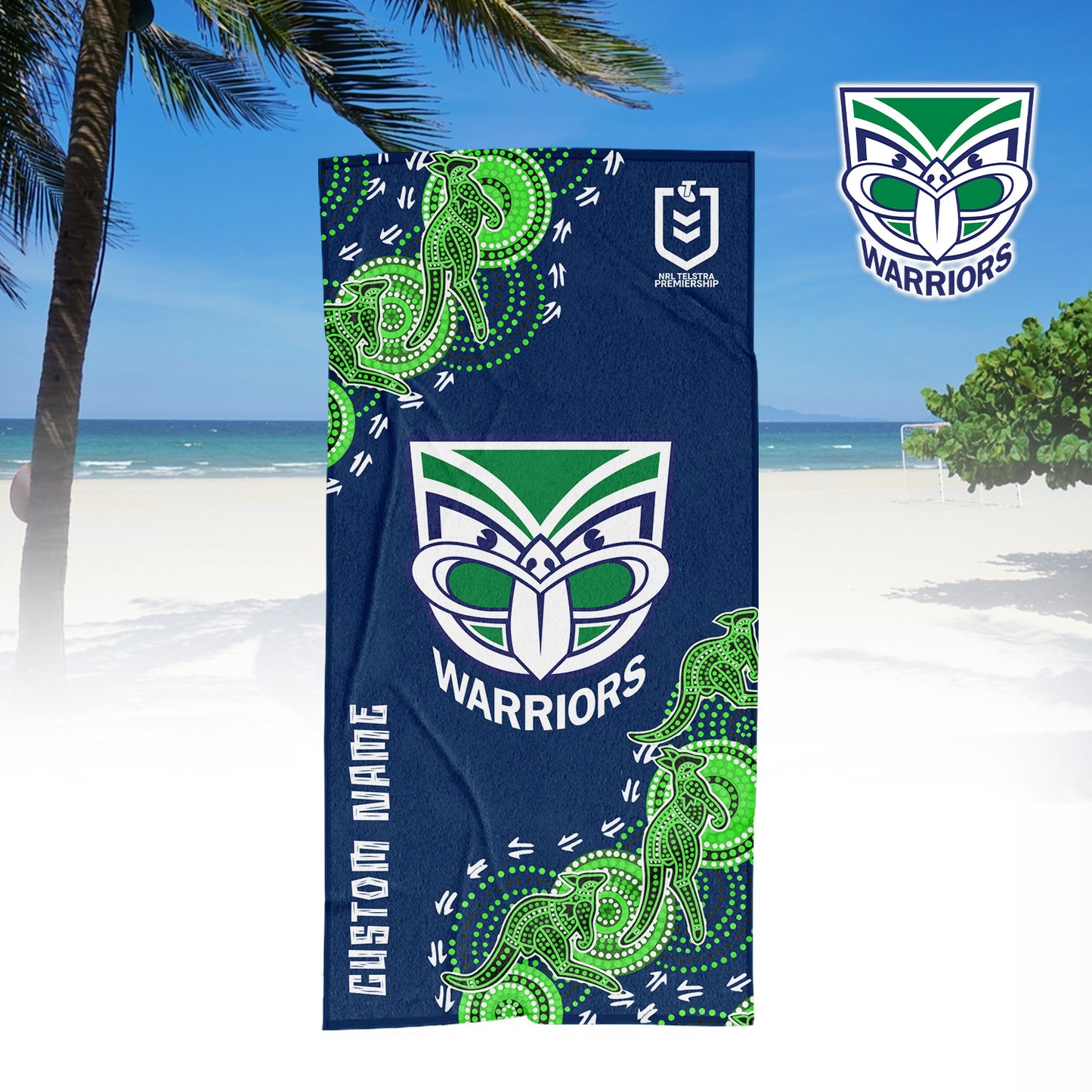 NZL Personalized Custom Pool Travel Beach and Bath Towels 10