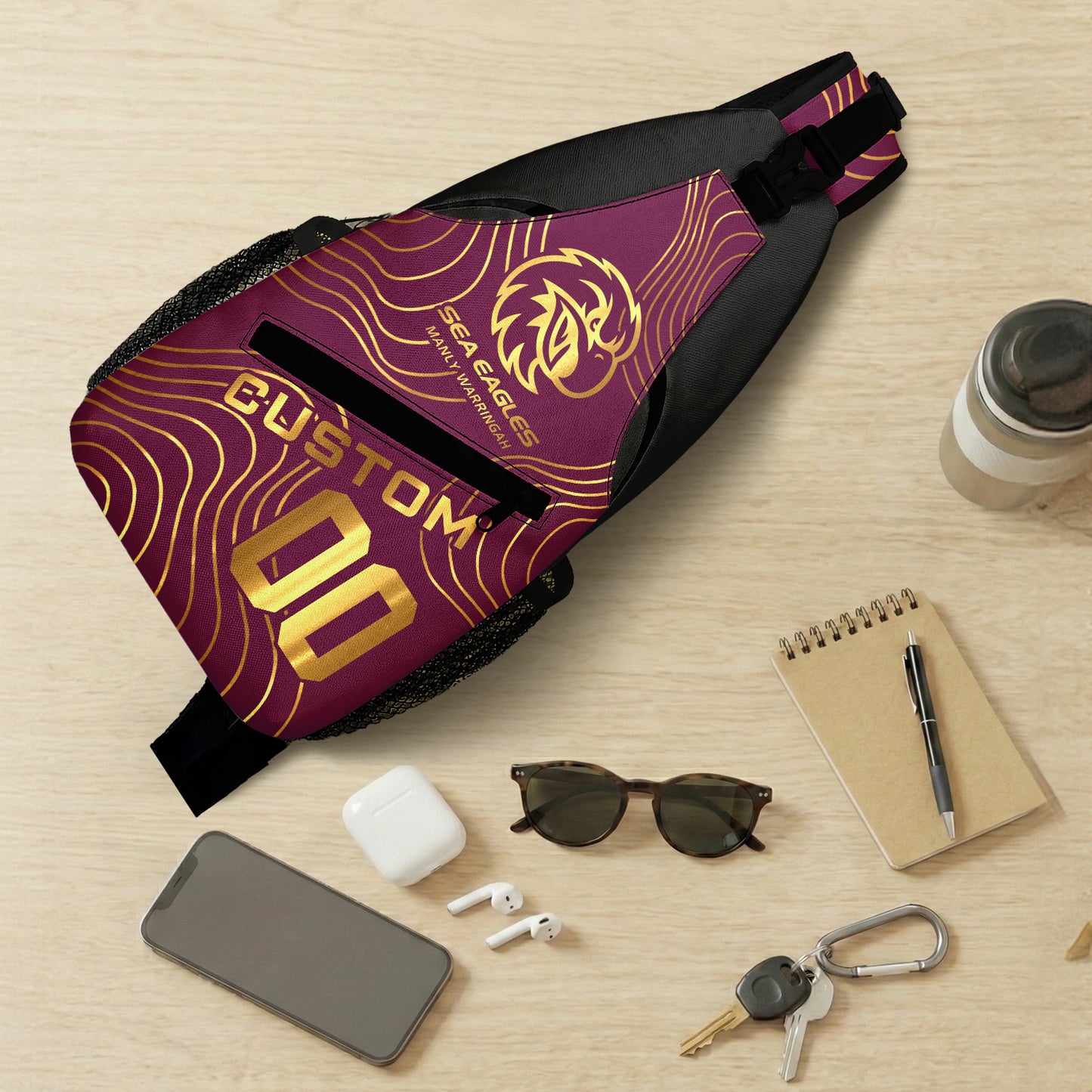 MAN Personalized Custom Sling Bags 4