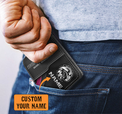 MAN Personalized Custom Leather Wallet 2