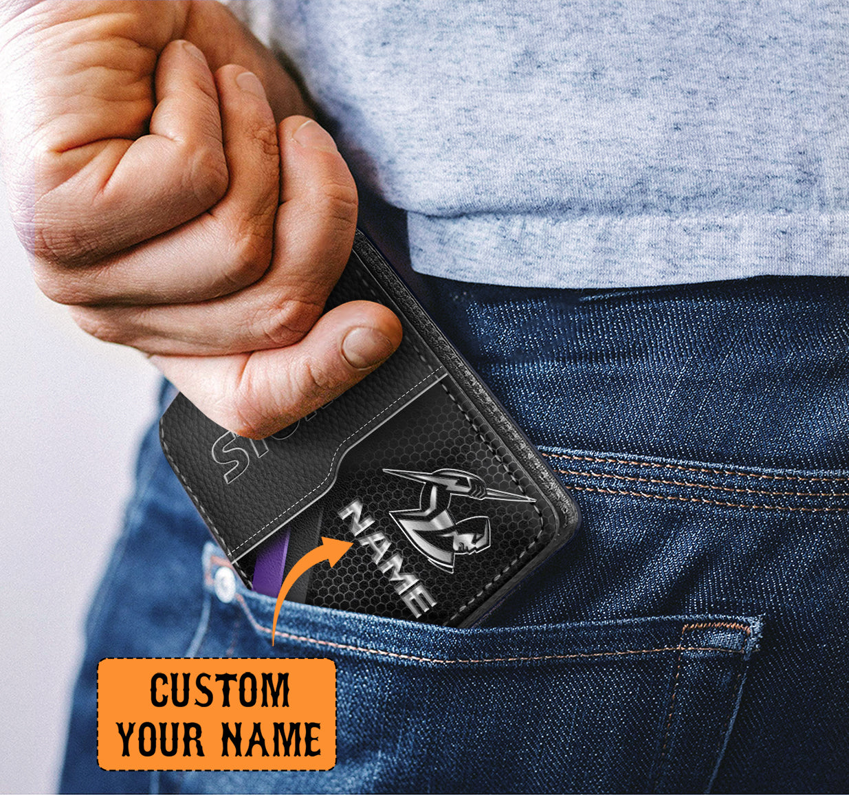 MEL Personalized Custom Leather Wallet 2