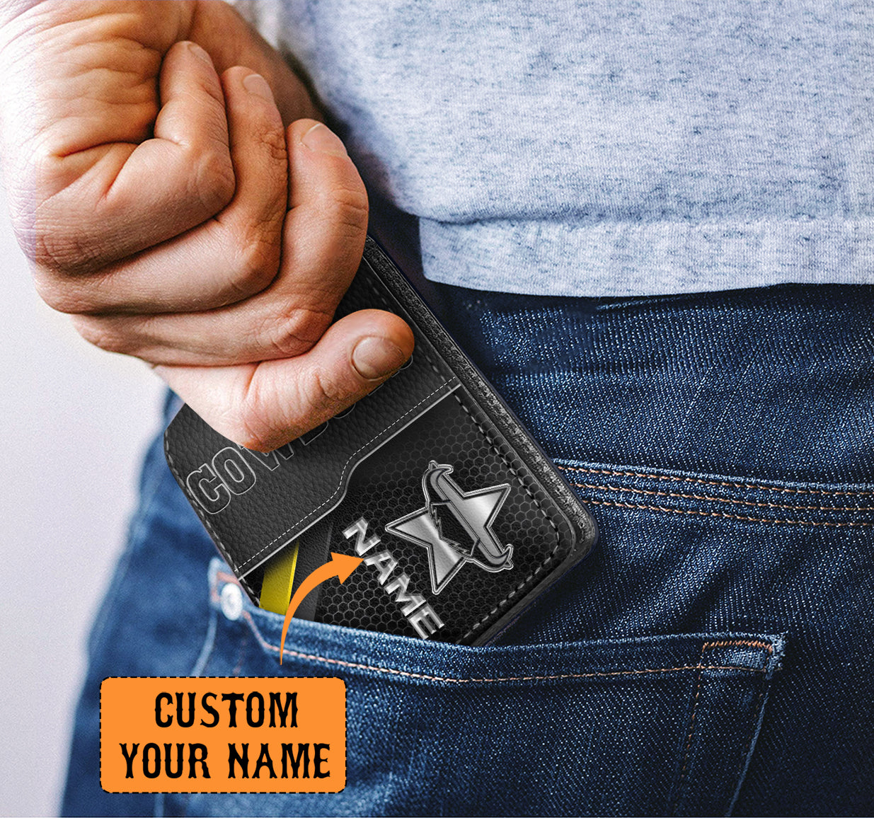 NQL Personalized Custom Leather Wallet 2