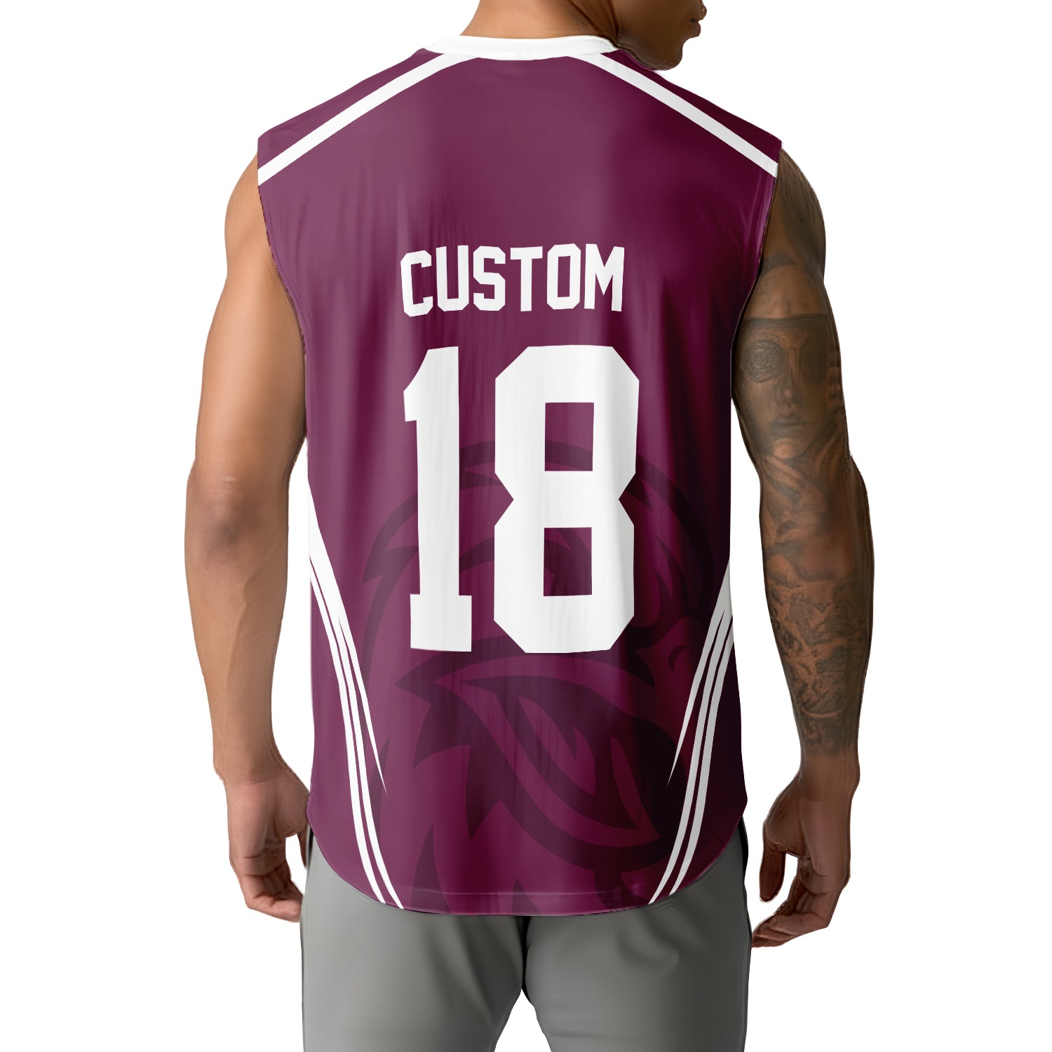 MAN Personalized Custom Tank Top 24