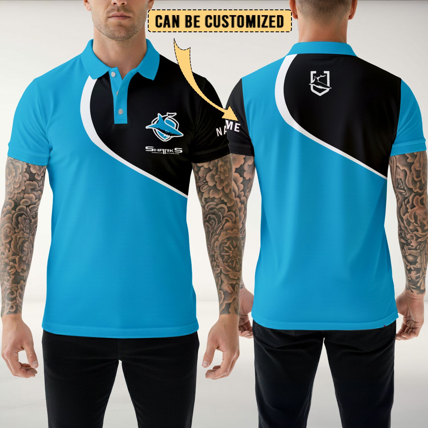 CRO Personalized Custom Polo Shirt 6