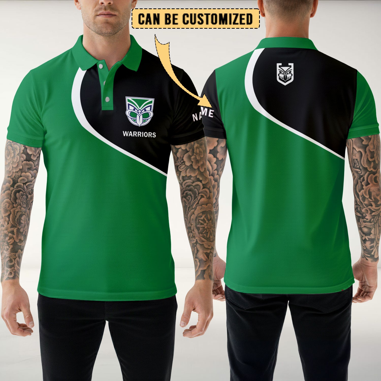 NZL Personalized Custom Polo Shirt 6