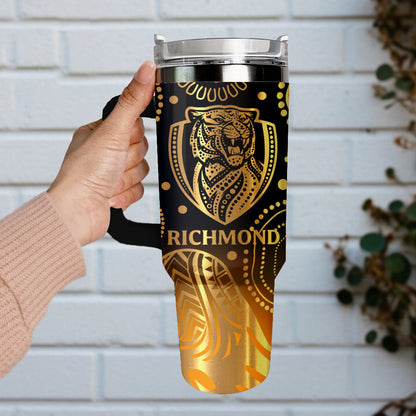 RIC Personalized Custom 40oz 30oz Stainless Steel Tumbler With Handle