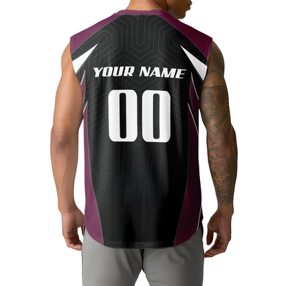 MAN Personalized Custom Tank Top 8